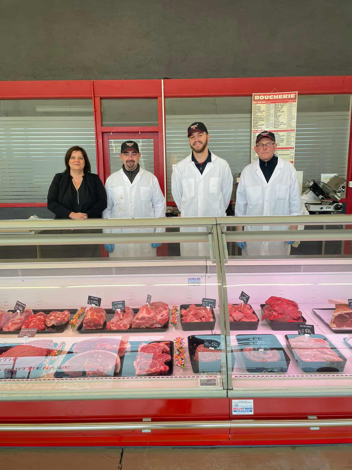 équipe viandes à Parth Parthenay